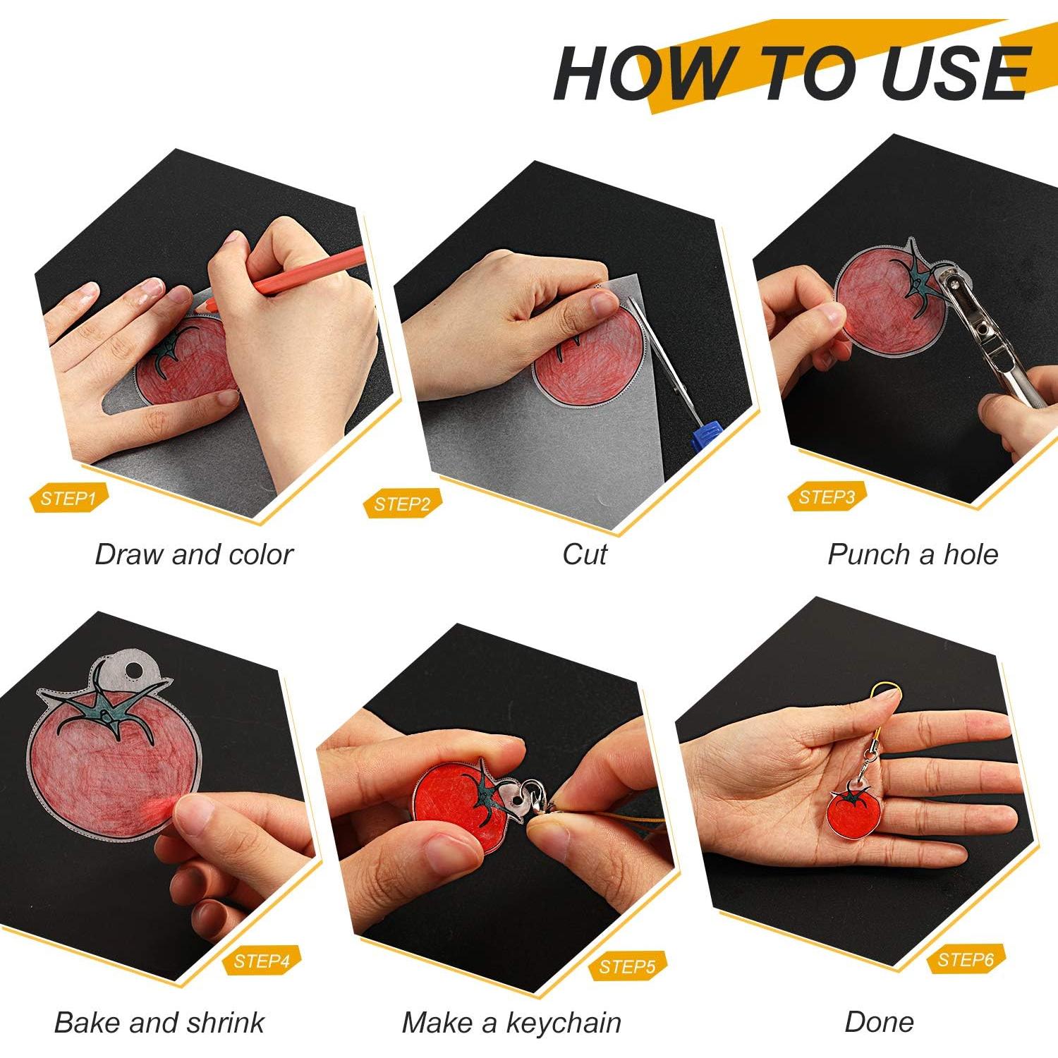 Hojas de Encogimiento BAPHILE 17 Piezas 28x20 cm Mate