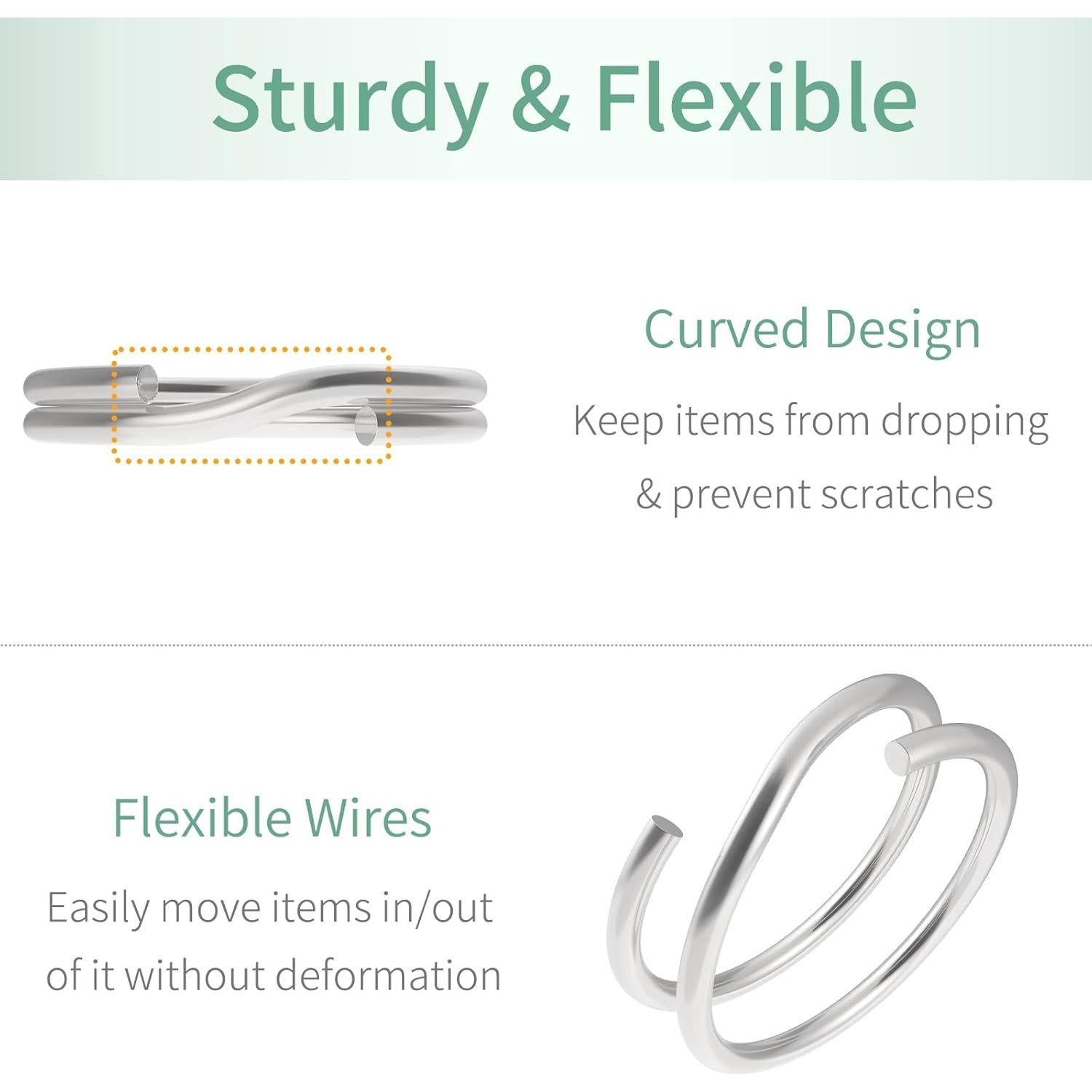 Pawfly 200 Anillas Mini de 1.27 cm Doble Bucle para Joyería