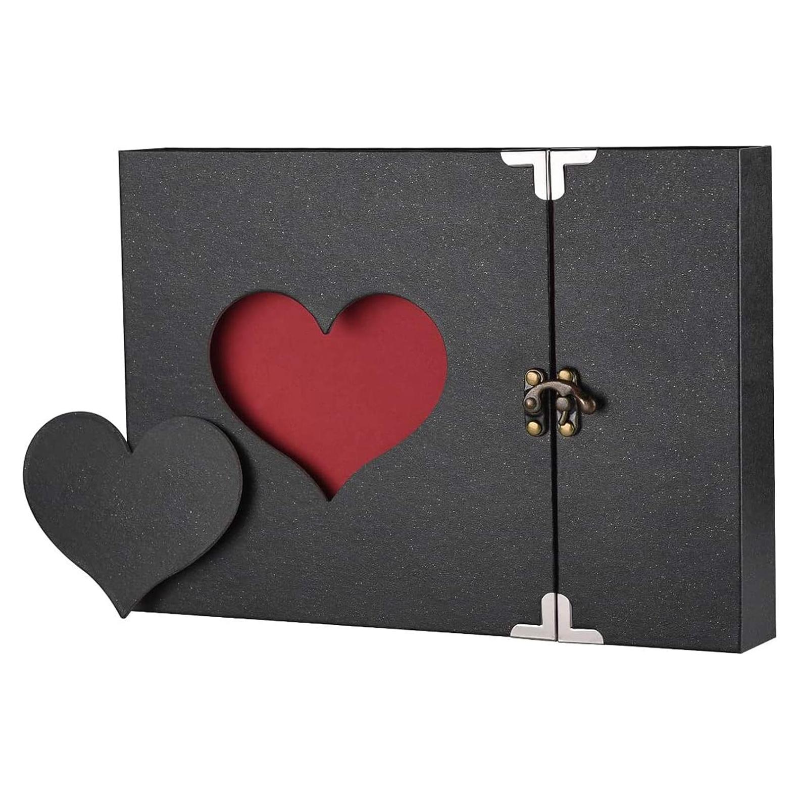 Álbum de Fotos Scrapbook Firbon Negro 60 Páginas 25.4x17.8 cm