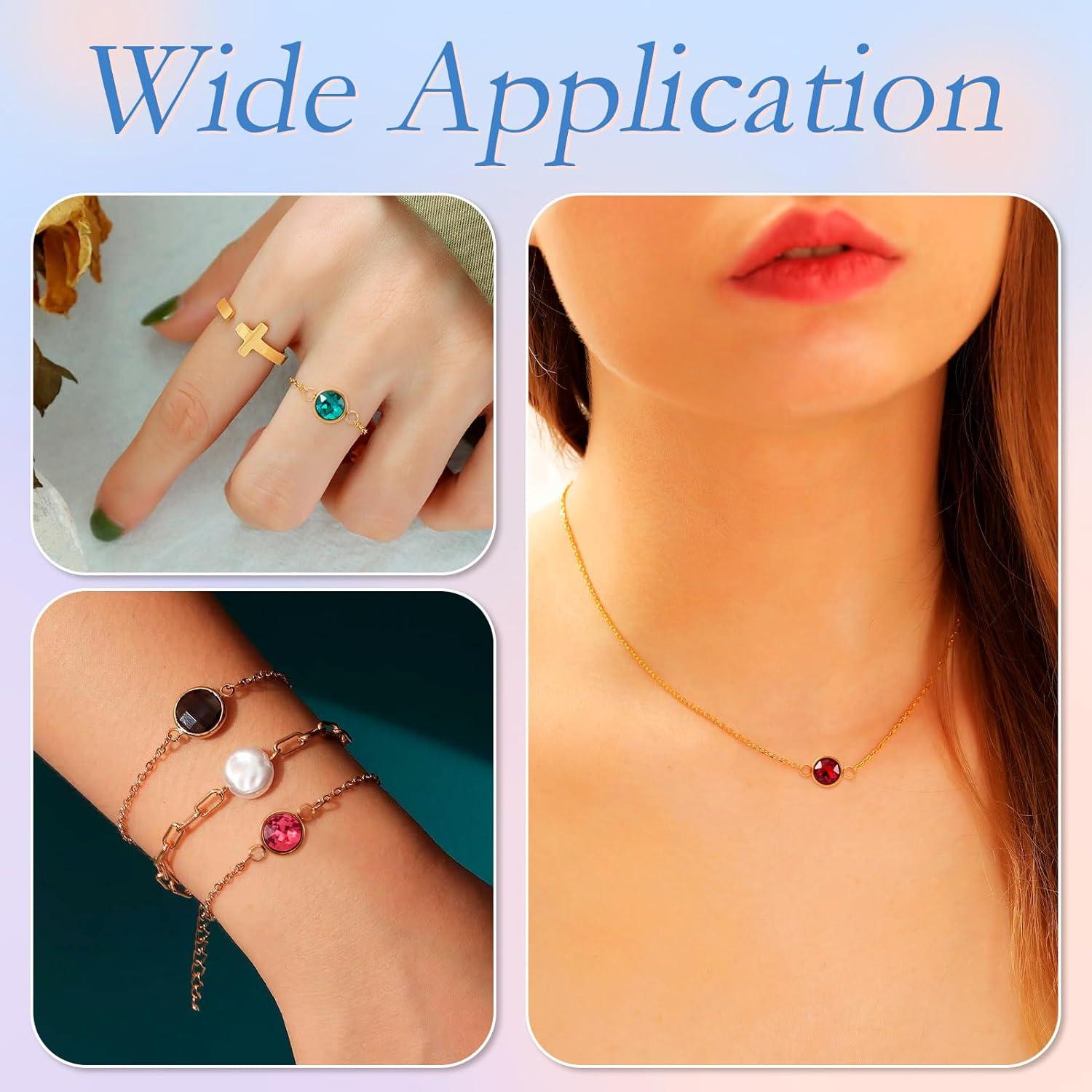 12 Encantos Redondos de Piedra de Nacimiento PH PandaHall