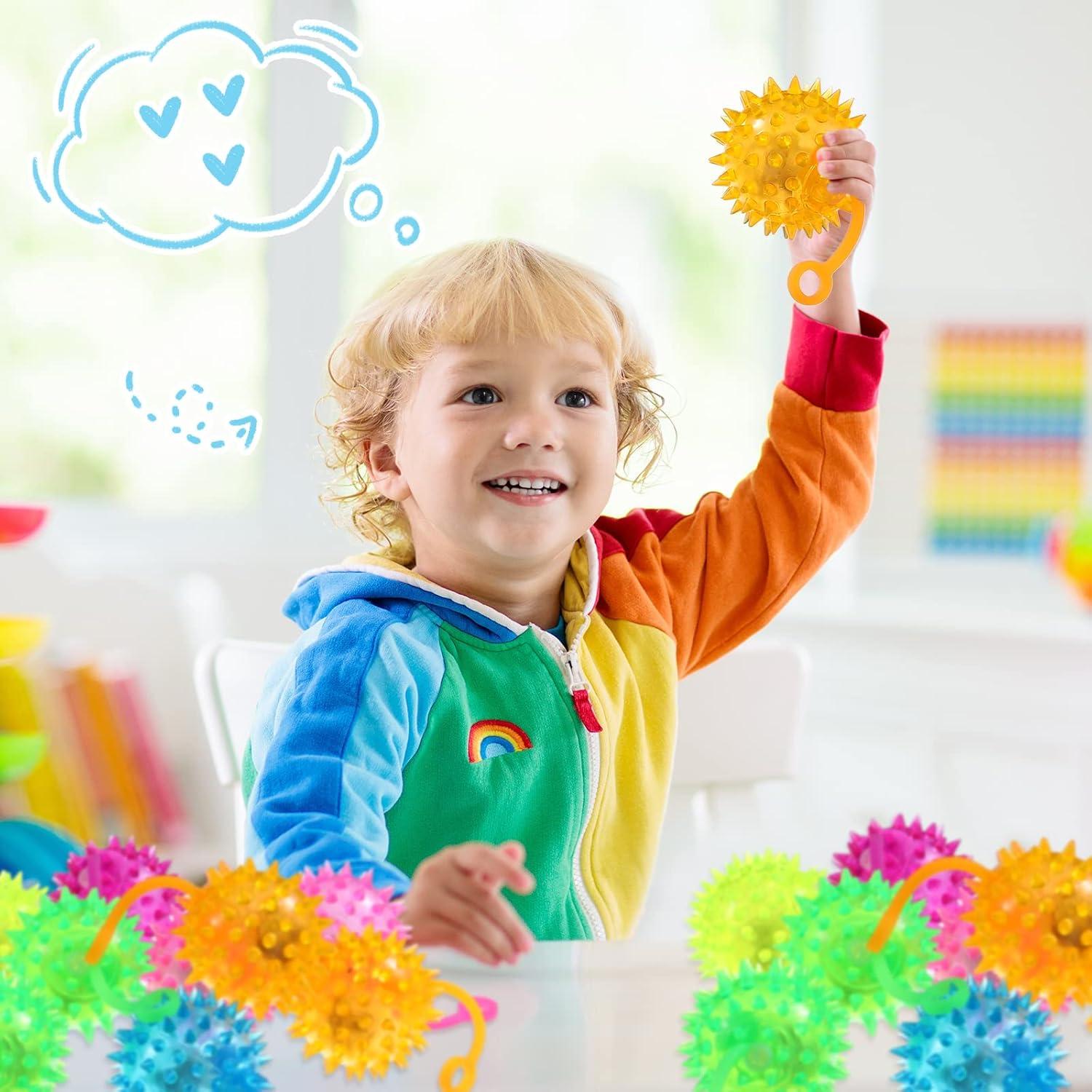 Pelotas LED Rebotadoras Sotiff 9 Pcs Multicolor 5.5 cm