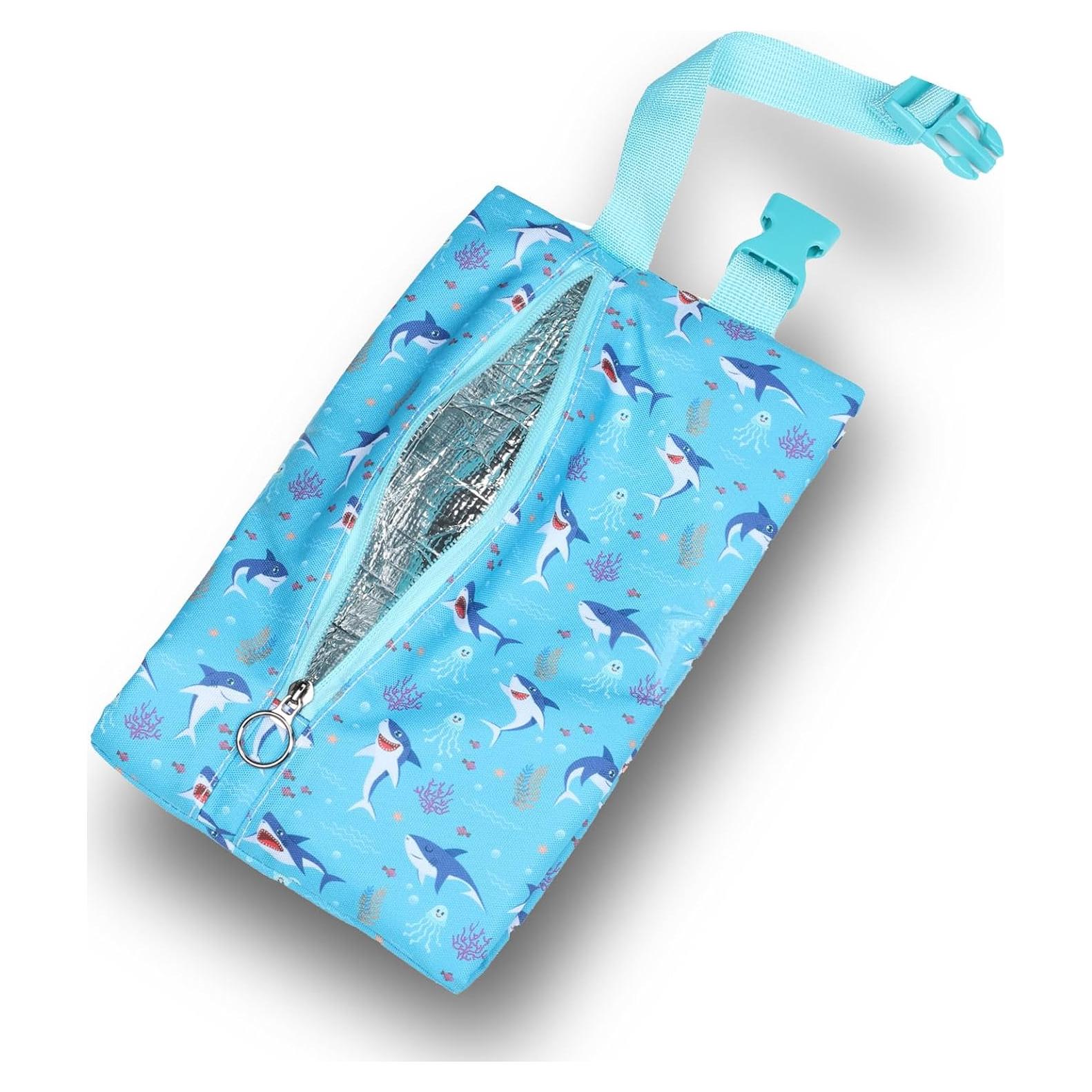 Bolsa de Snack Aislada Maplerich JBK Tiburón Azul 5L