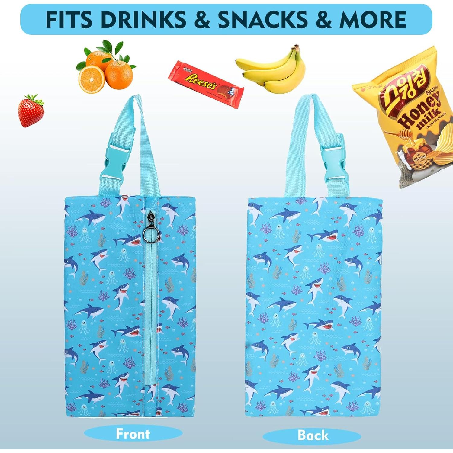 Bolsa de Snack Aislada Maplerich JBK Tiburón Azul 5L