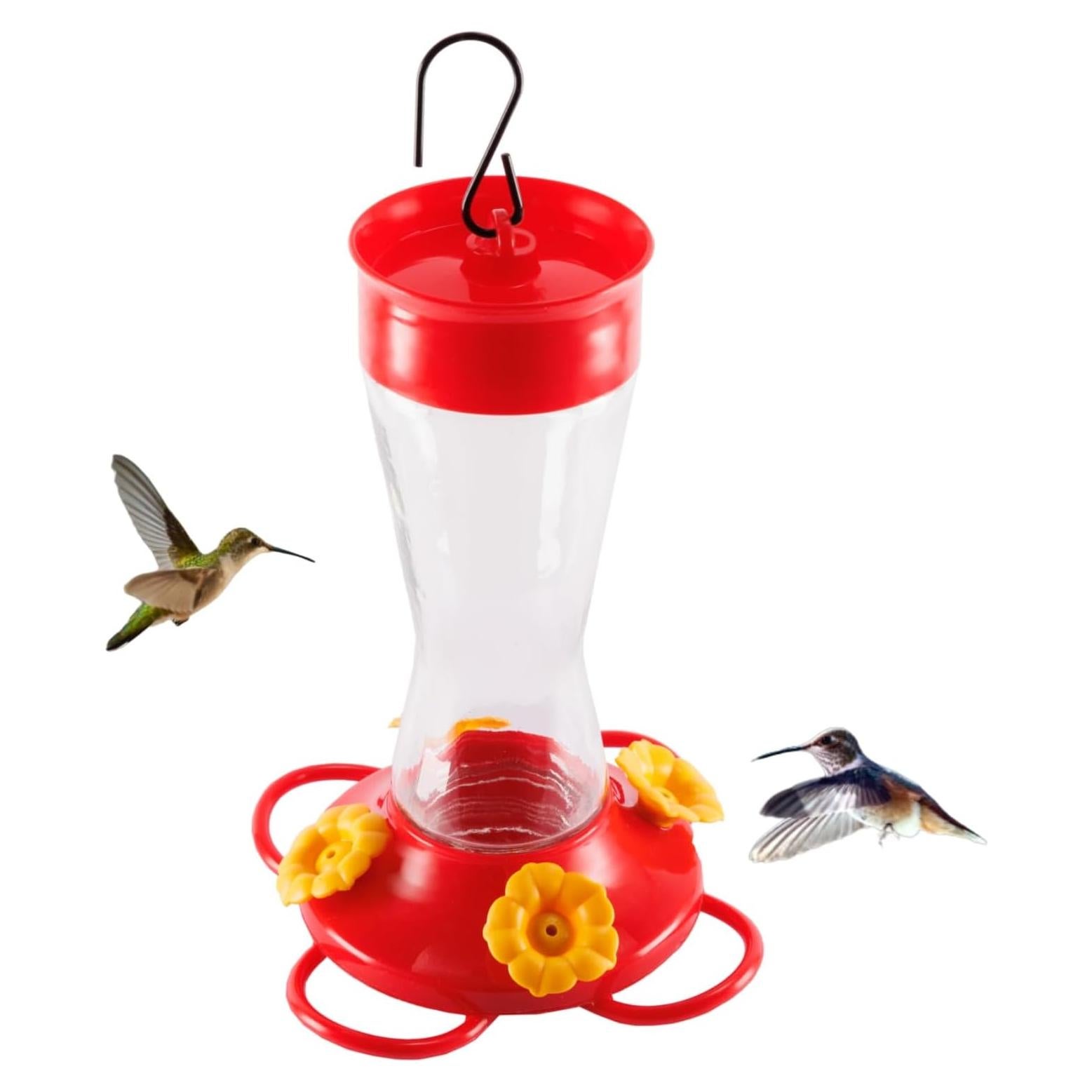 Alimentador de Aves Ritmo de la Naturaleza 236ml Colibrí Floral