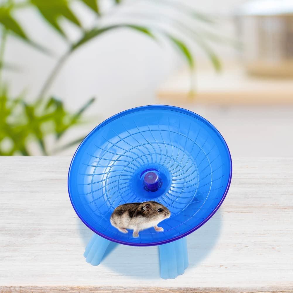 Rueda de Ejercicio para Hámster Litewood 18cm Azul Silenciosa