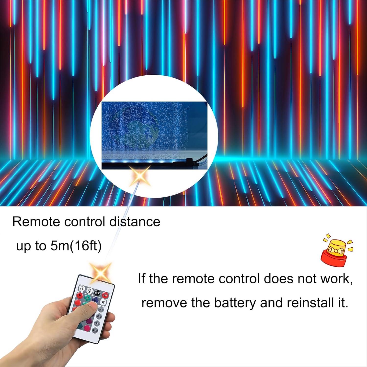 Acuario de Peces Carefree 10.16 cm Tira de Aire RGB IP68