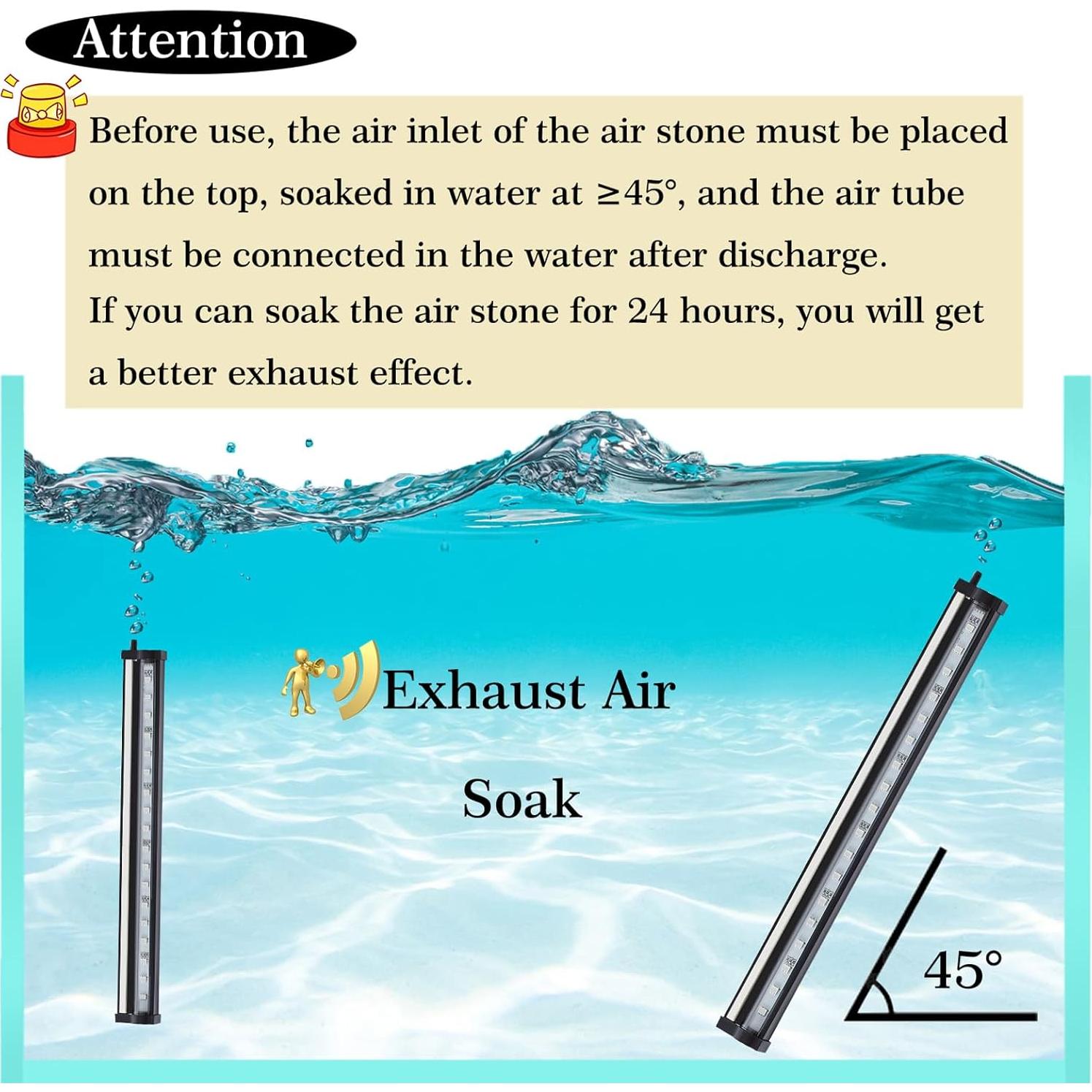 Acuario de Peces Carefree 10.16 cm Tira de Aire RGB IP68