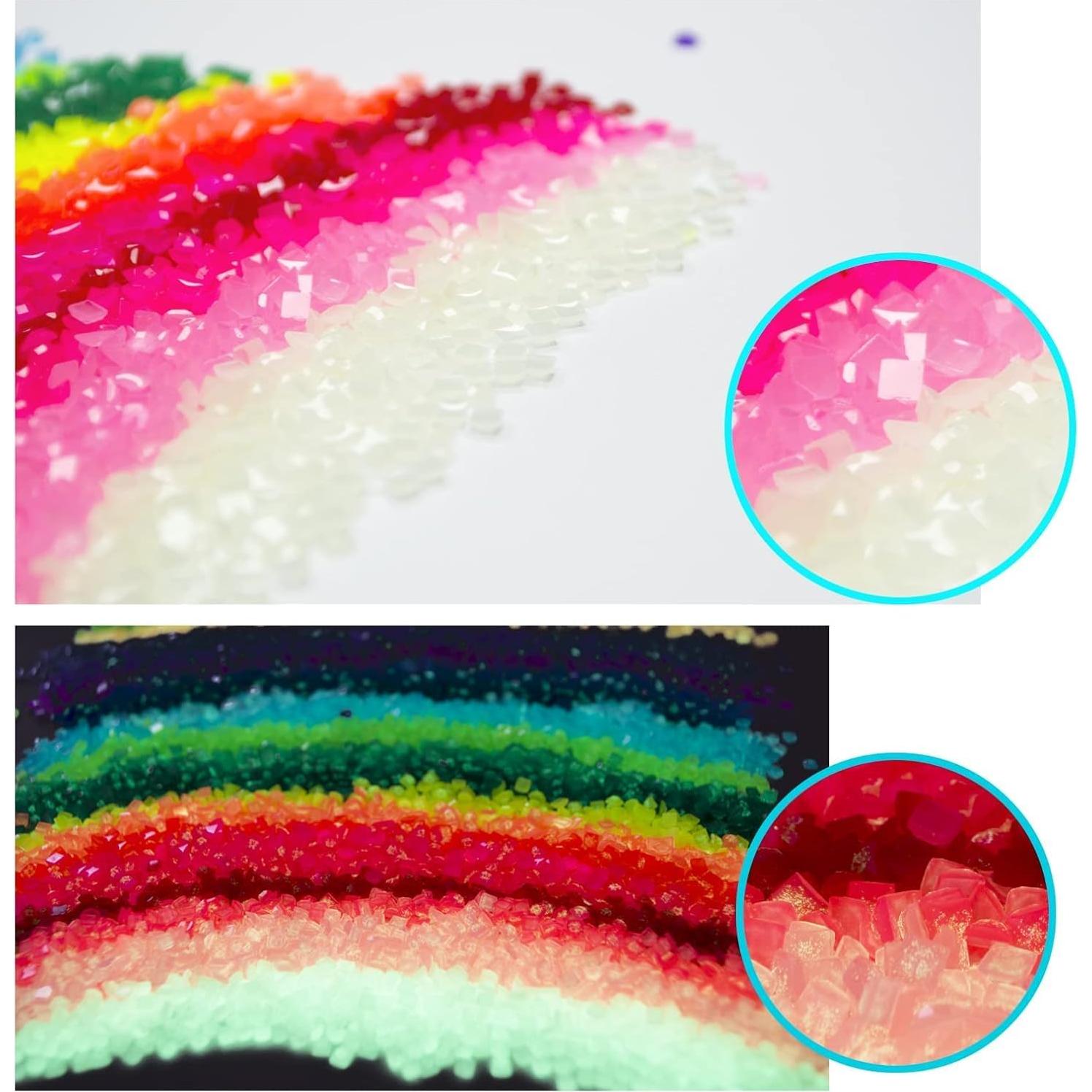 Piedras de Pintura de Diamante Brillantes en la Oscuridad 4000pcs