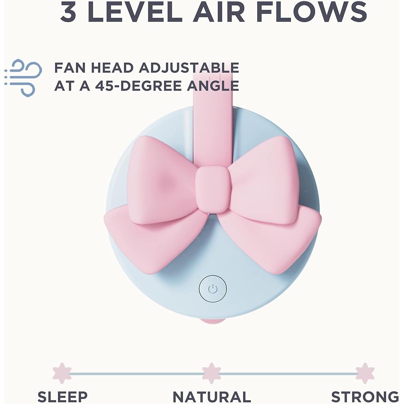 Ventilador de Cuello Zoy zoii Portátil para Niños Lazo