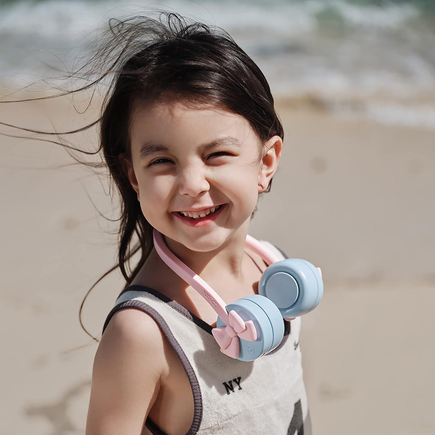 Ventilador de Cuello Zoy zoii Portátil para Niños Lazo