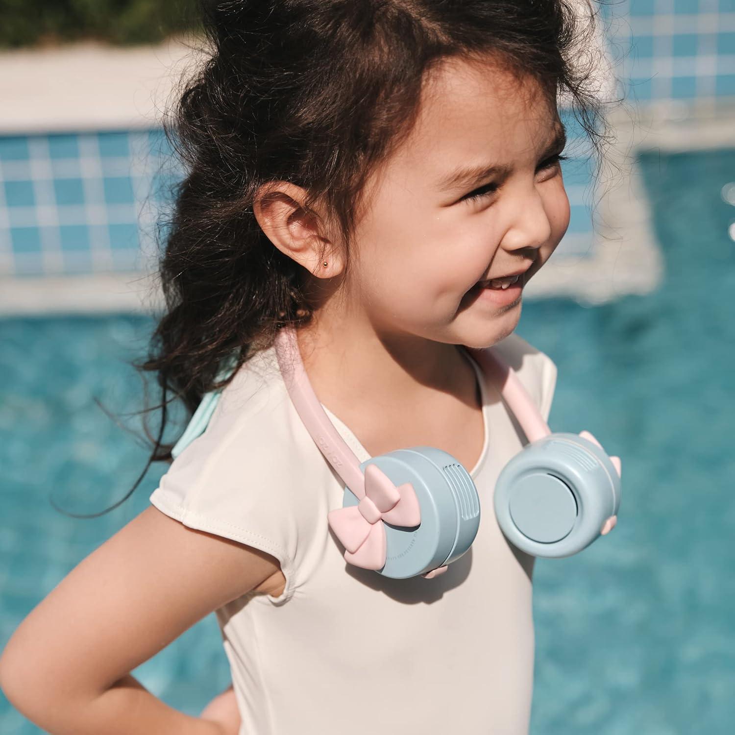 Ventilador de Cuello Zoy zoii Portátil para Niños Lazo