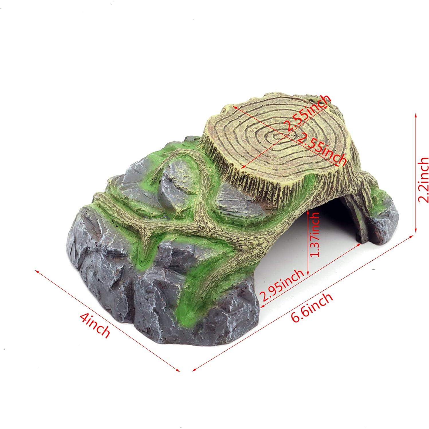 Cueva para Reptiles JIHAQUA 16.8x10.2 cm Naturalista