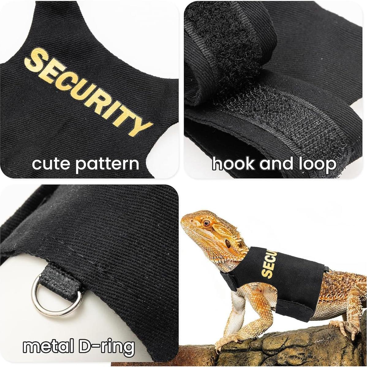 Mochila Transportadora para Dragón Barbudo Halinfer - Negro