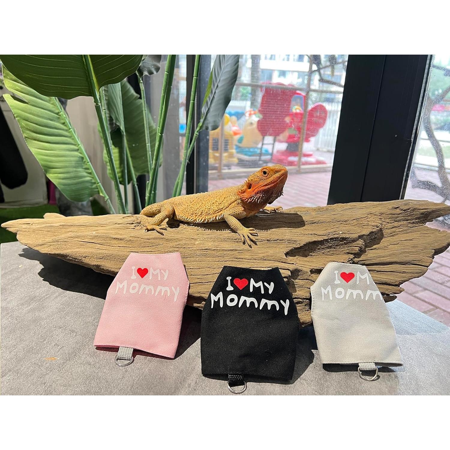 Mochila Transportadora para Dragón Barbudo Halinfer - Negro