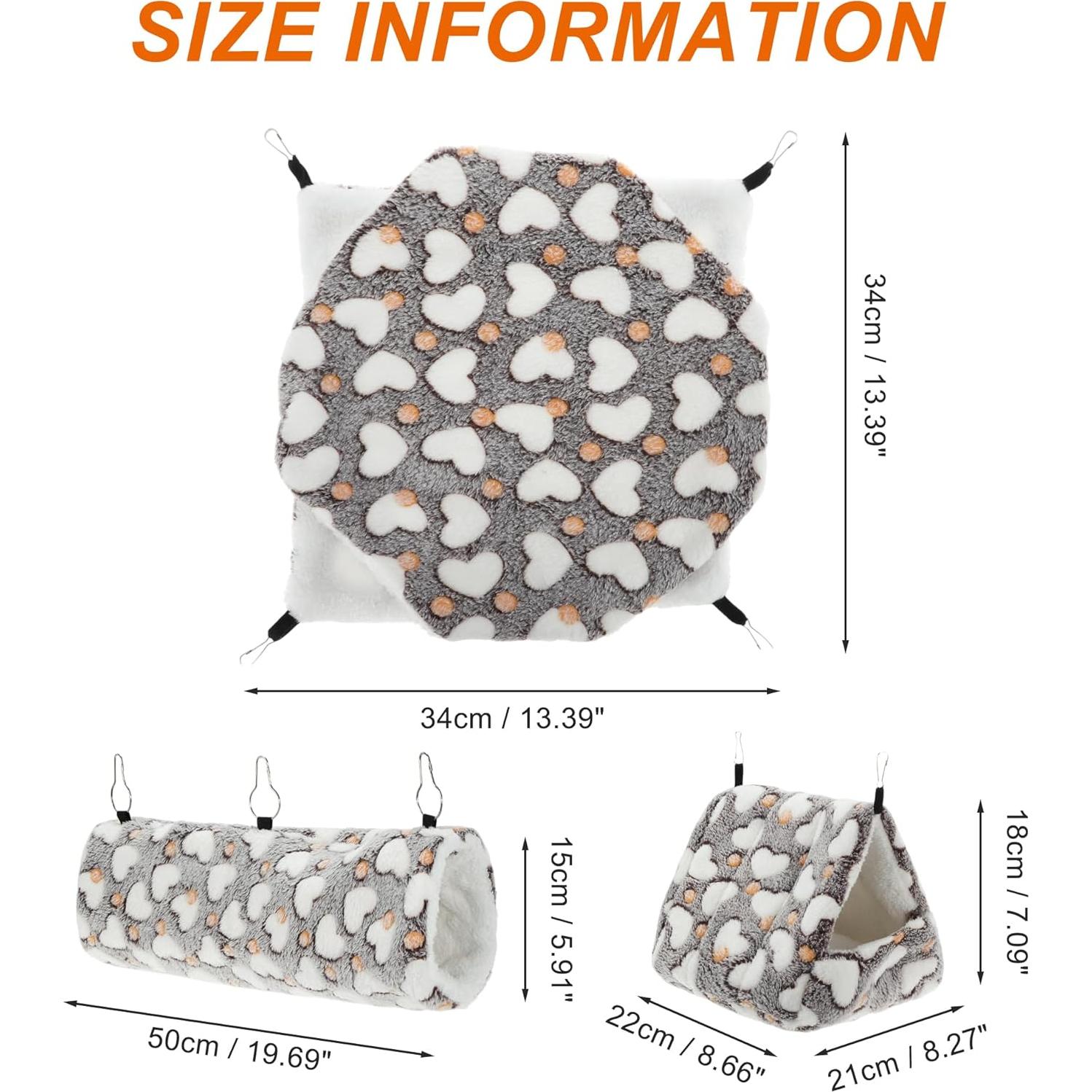 Juego de Hamacas para Hurones RENEWREVITAL - 3 Piezas
