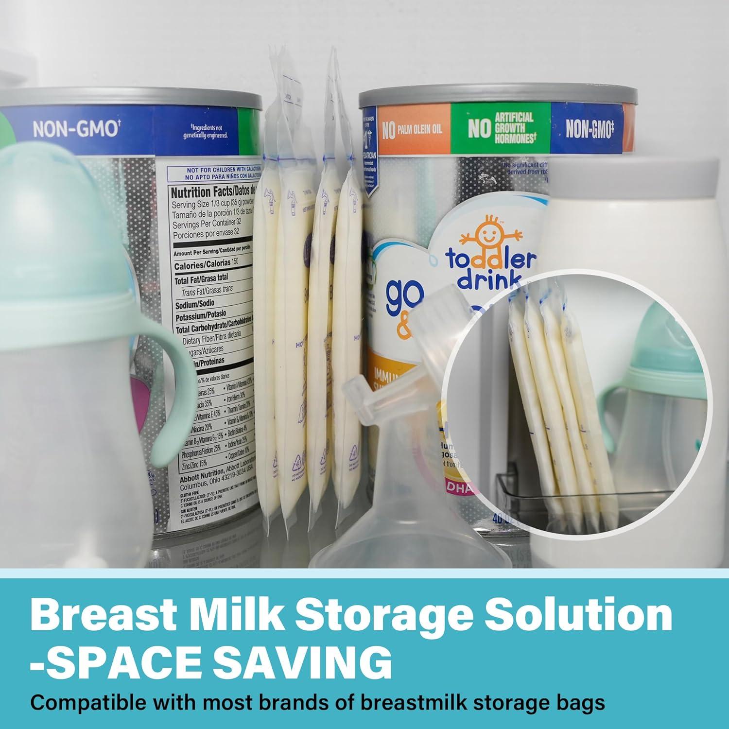 Congelador Plano para Leche Materna Baby Noah 2 Piezas 170ml