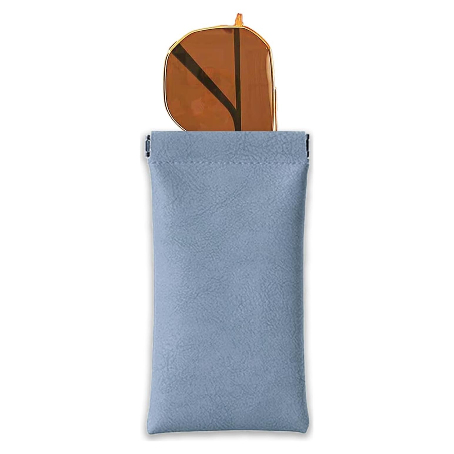 UDEE Soft Glasses Sunglasses Case Portable, Eyeglasses Case For Women Men