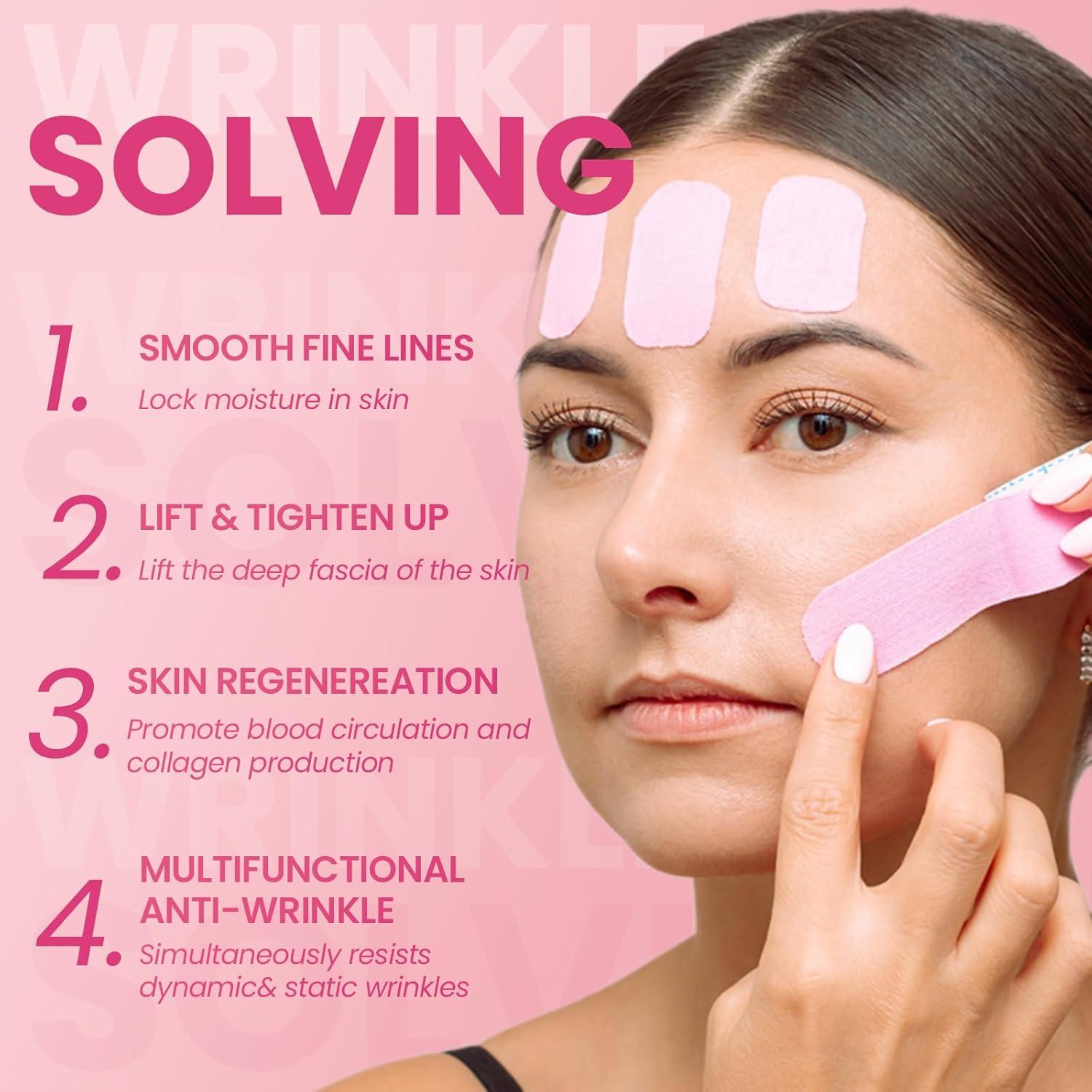 Parche Antiarrugas y Cinta Levantadora Titaya - Rosa