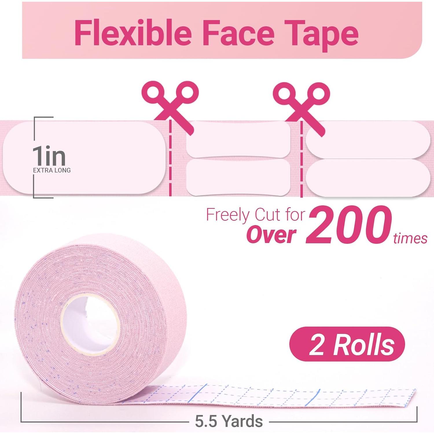 Parche Antiarrugas y Cinta Levantadora Titaya - Rosa