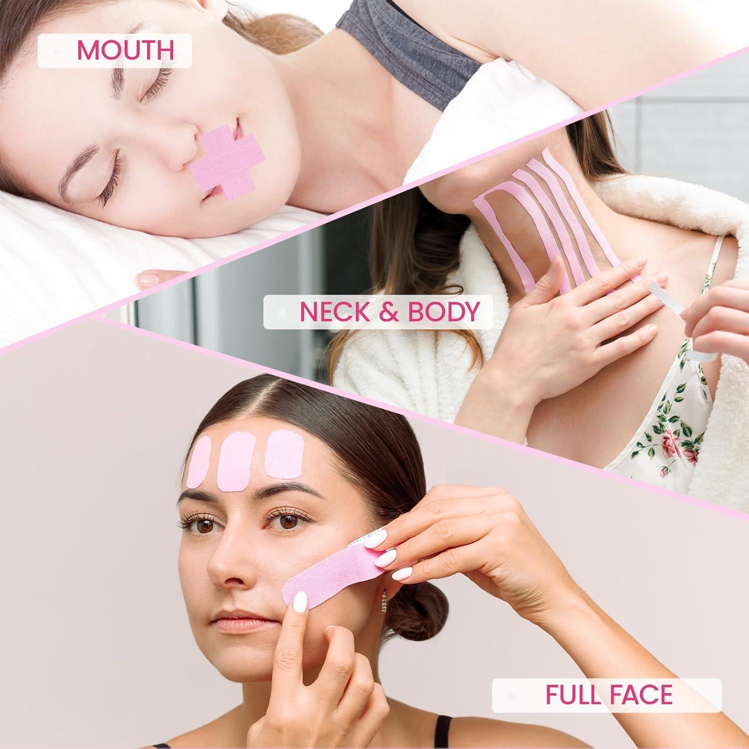 Parche Antiarrugas y Cinta Levantadora Titaya - Rosa