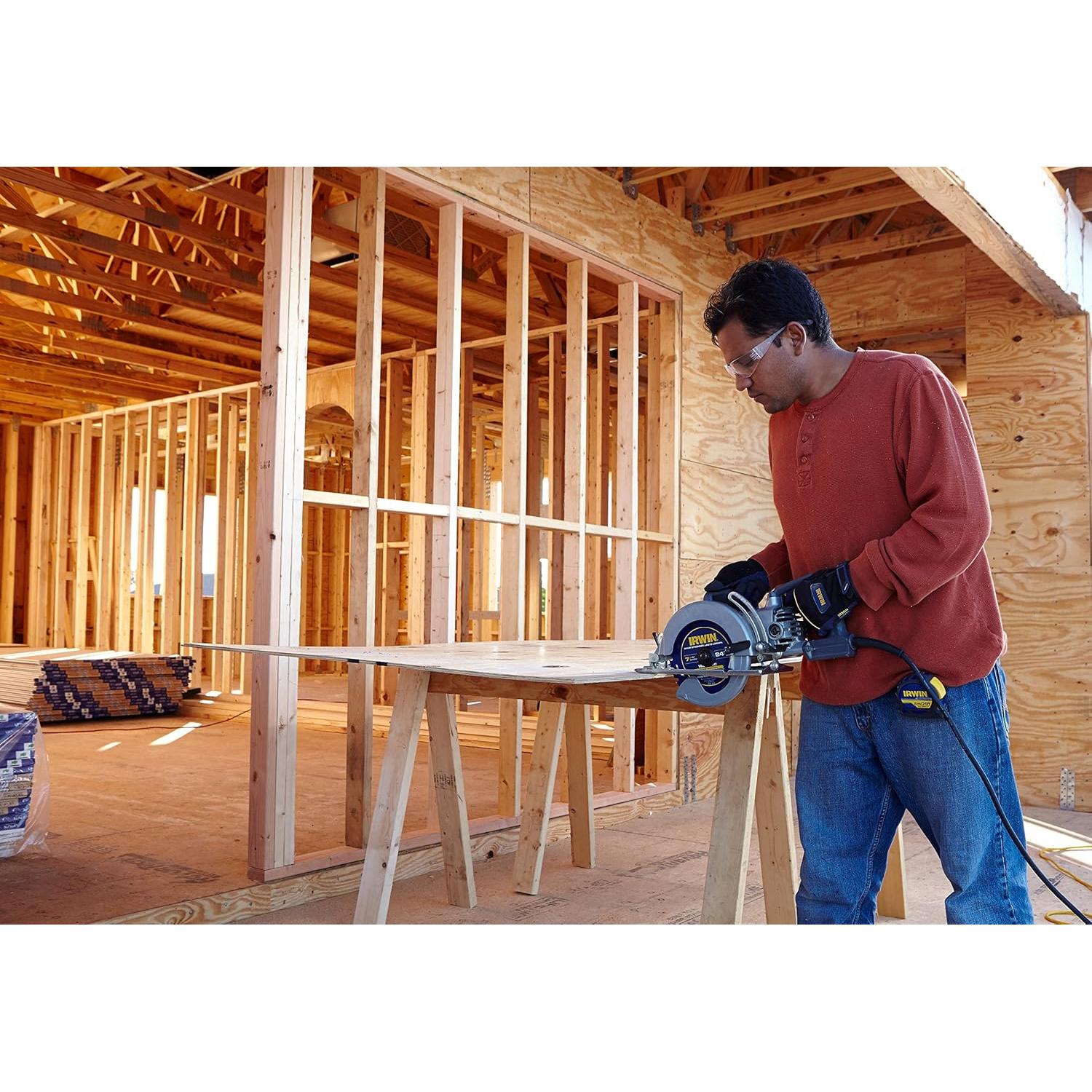 Hoja de sierra circular IRWIN 18.42 cm 24T WeldTec 14035