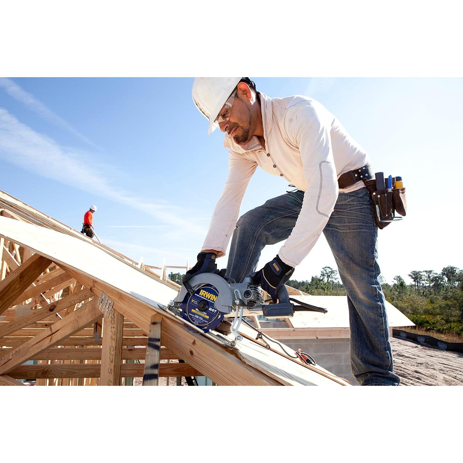 Hoja de sierra circular IRWIN 18.42 cm 24T WeldTec 14035