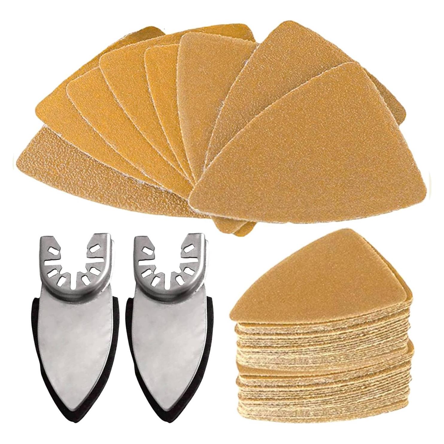 Kit de Almohadillas de Lijado Gulrear 72PCS para Herramientas Oscilantes