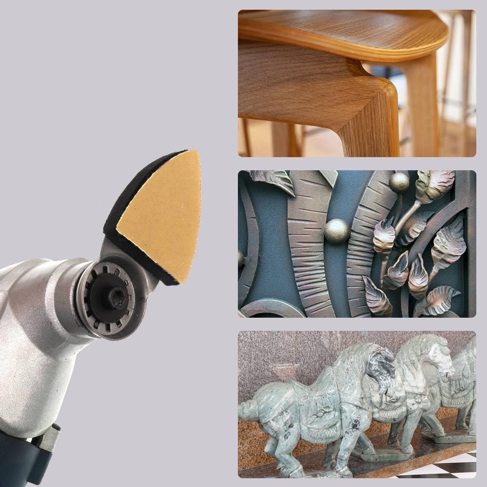 Kit de Almohadillas de Lijado Gulrear 72PCS para Herramientas Oscilantes