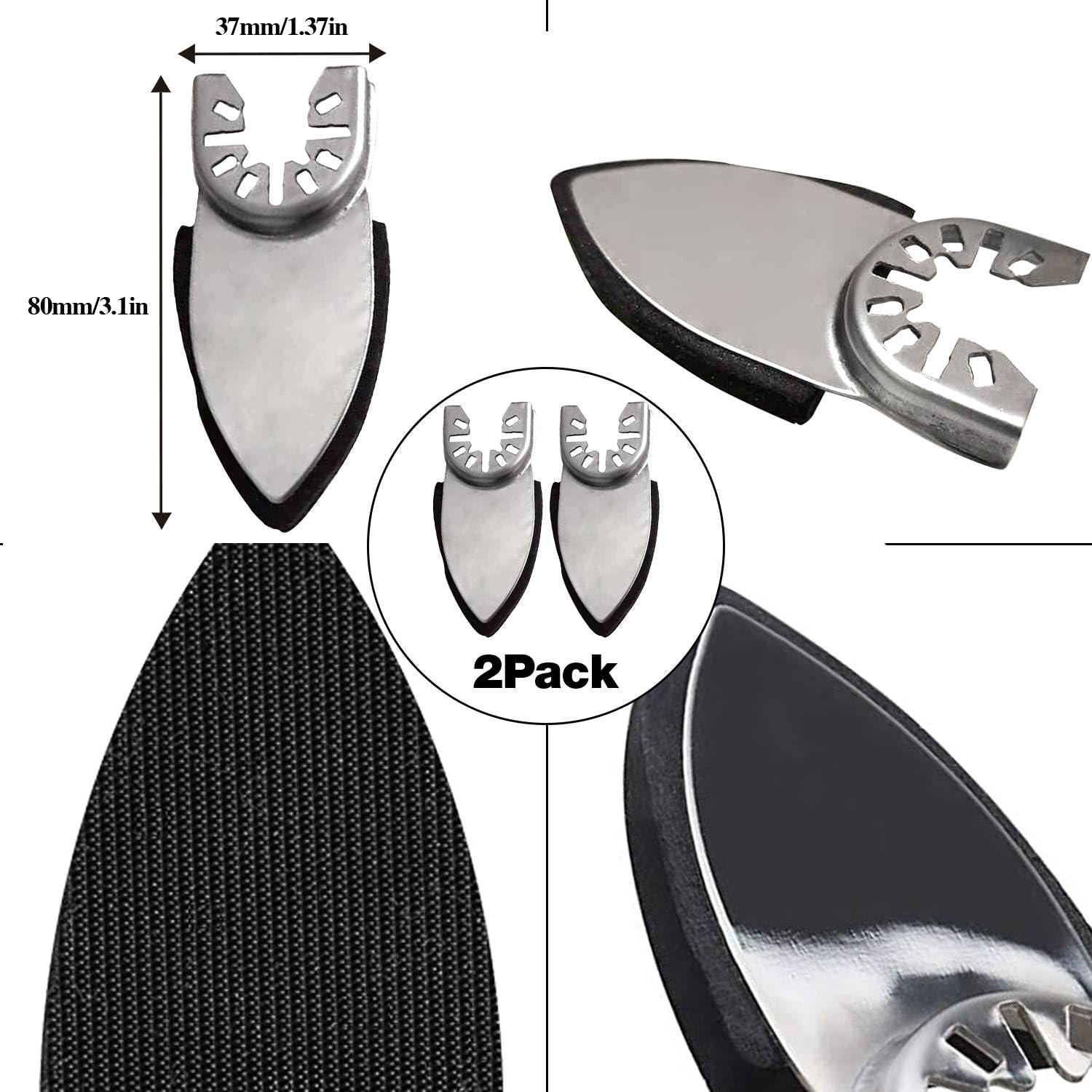 Kit de Almohadillas de Lijado Gulrear 72PCS para Herramientas Oscilantes