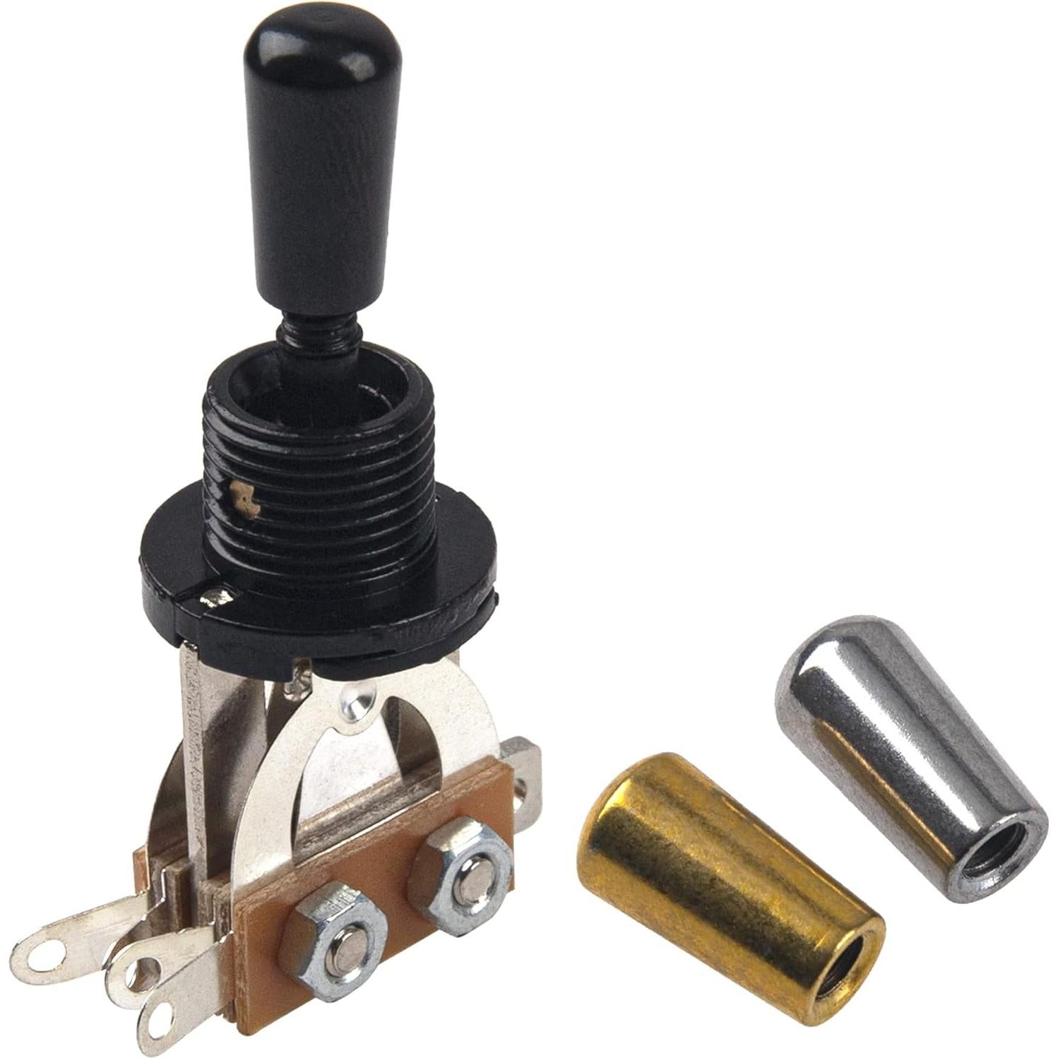 Interruptor de Palanca 3 Vías Yootones para Guitarra Les Paul Negro