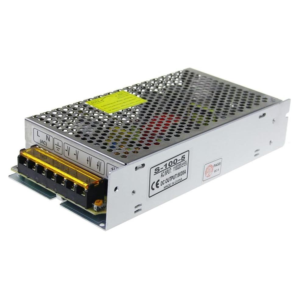 Adaptador de Fuente de Poder ALITOVE 5V 20A AC a DC 100W