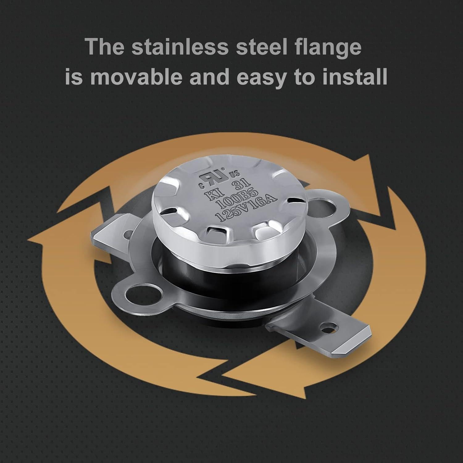 Interruptor Termostático KSD301 Awozkcd 125V 16A 2 Pcs