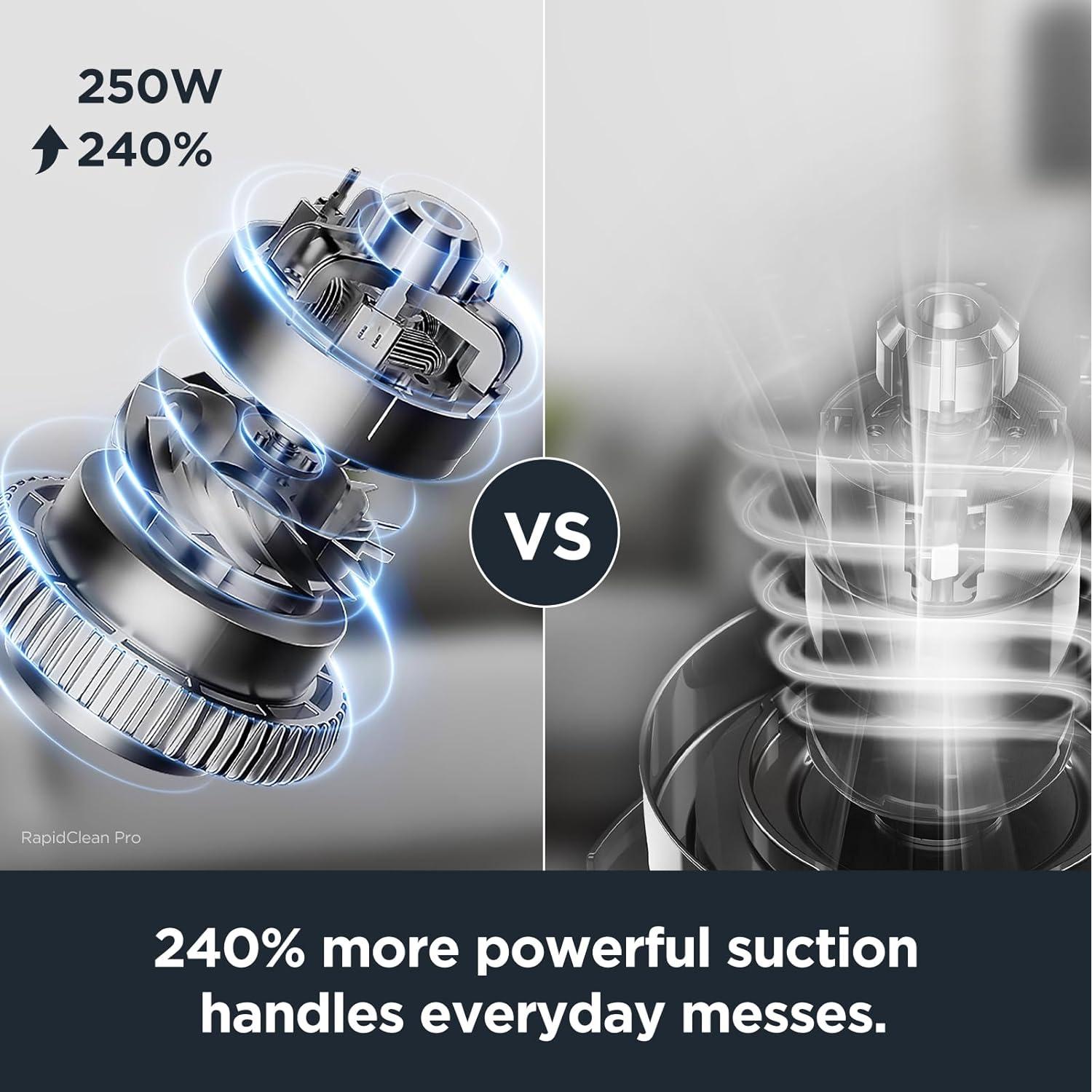 Aspiradora Inalámbrica Eureka RapidClean Pro 250W Azul