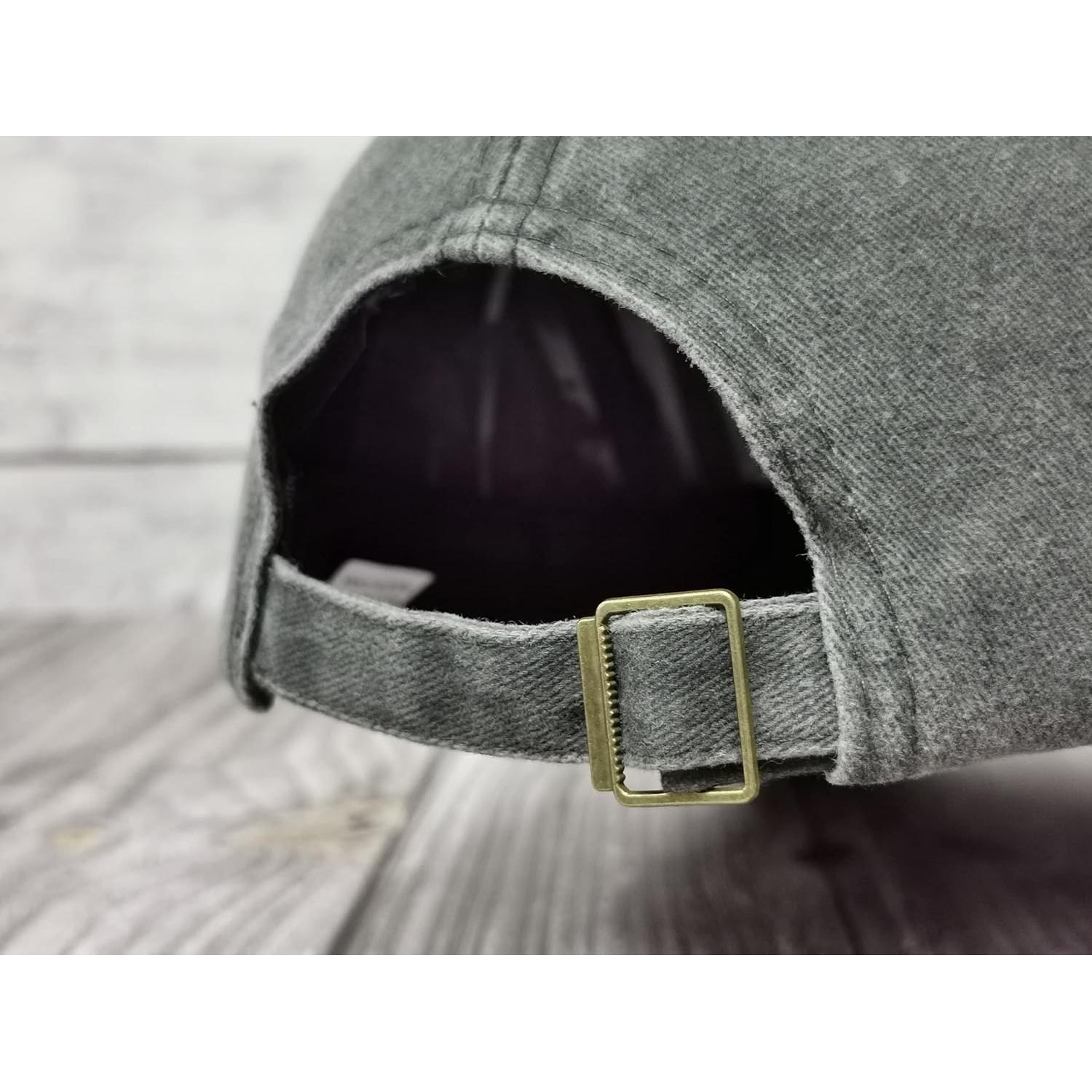 Gorra de Béisbol Shenbors Verde Ejército Bordada Unisex