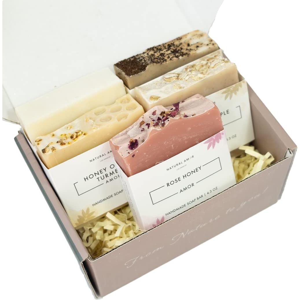 Juego de Jabones Naturales Natural Amor 5 Piezas 121.9g
