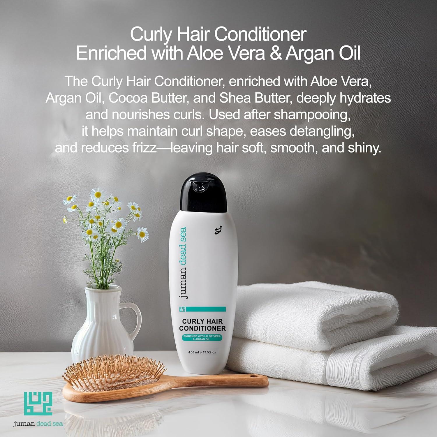 Acondicionador sin enjuague Juman 375g - Aceite de Argán y Aloe