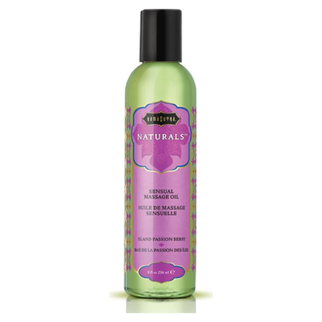 Aceite de Masaje Kama Sutra Naturals 236.6 ml Pasión de Isla Baya