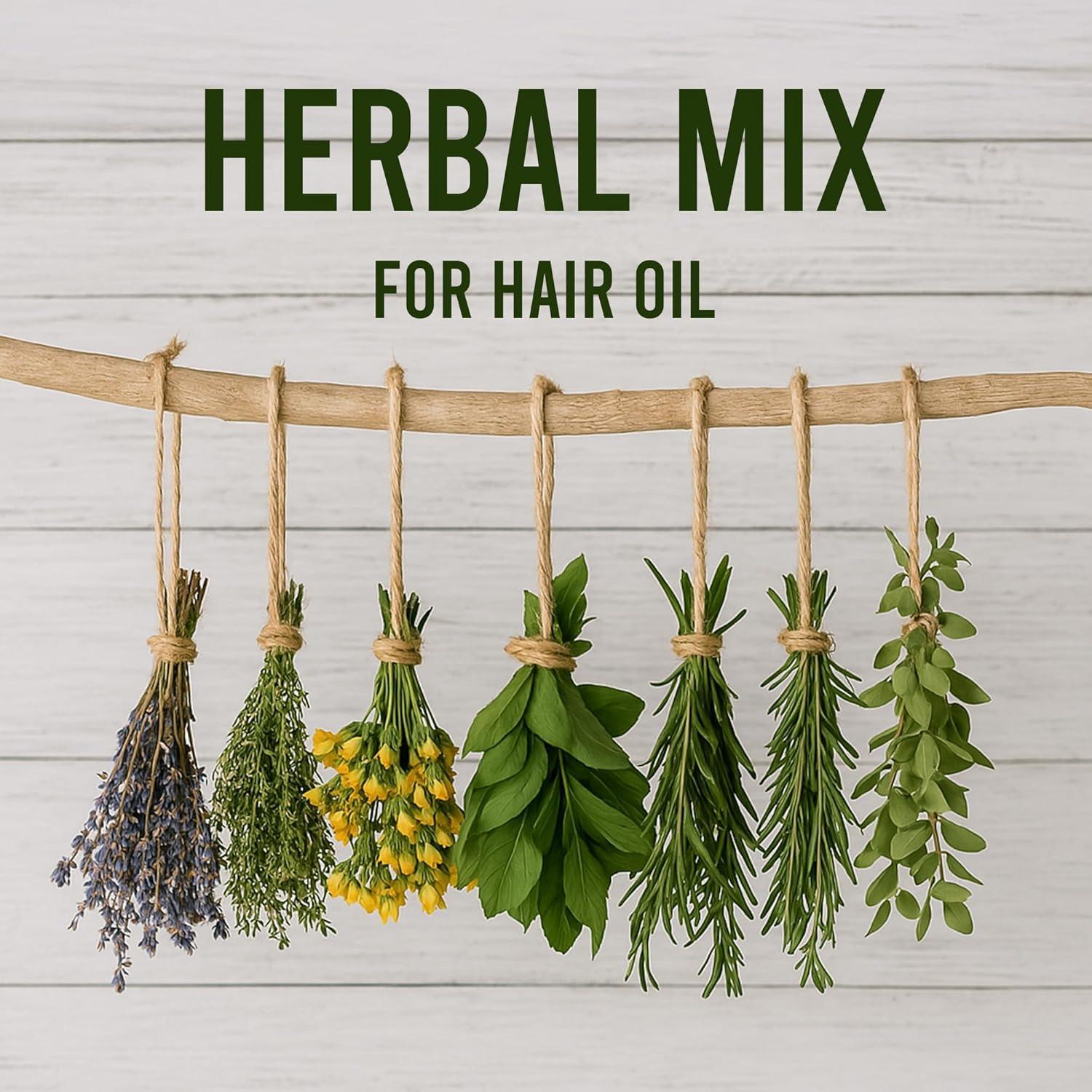 Mezcla Herbal para Infusión de Aceite para Cabello Well's 70g