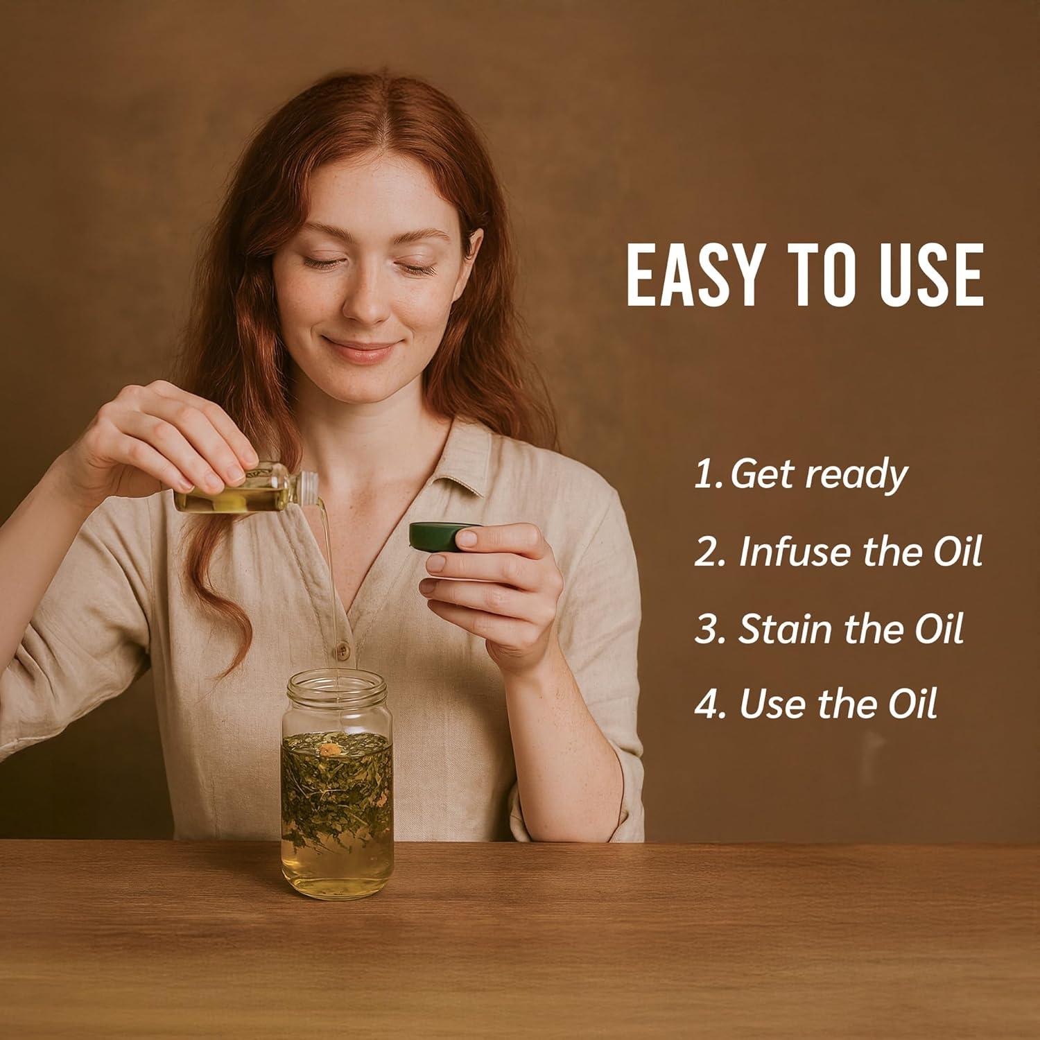 Mezcla Herbal para Infusión de Aceite para Cabello Well's 70g