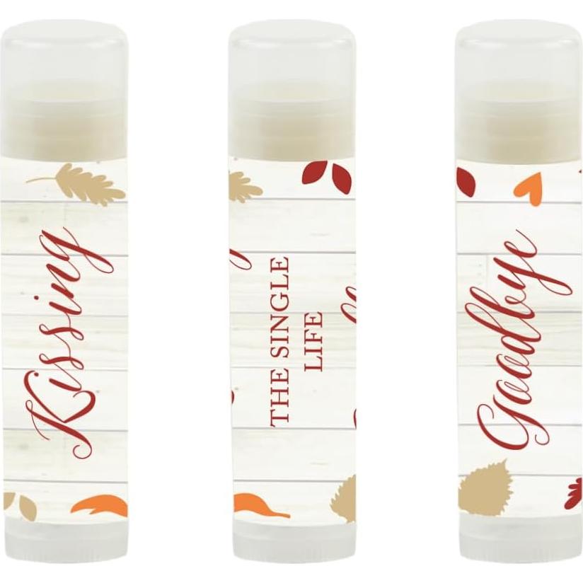 Bálsamo Labial Andaz Press Otoño 12 Piezas Favor Despedida