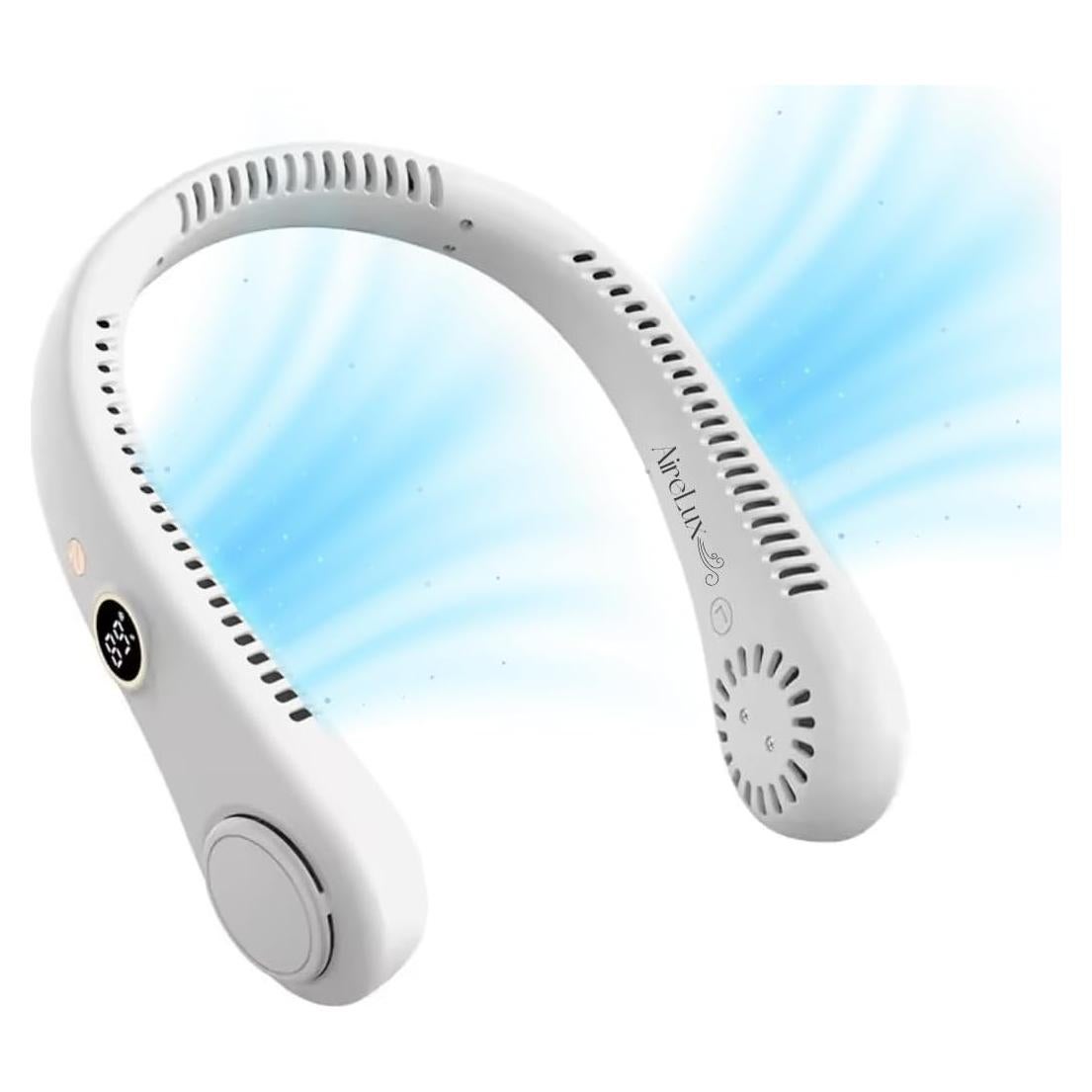 Ventilador de Cuello AireLux BZK 5 Velocidades Recargable USB