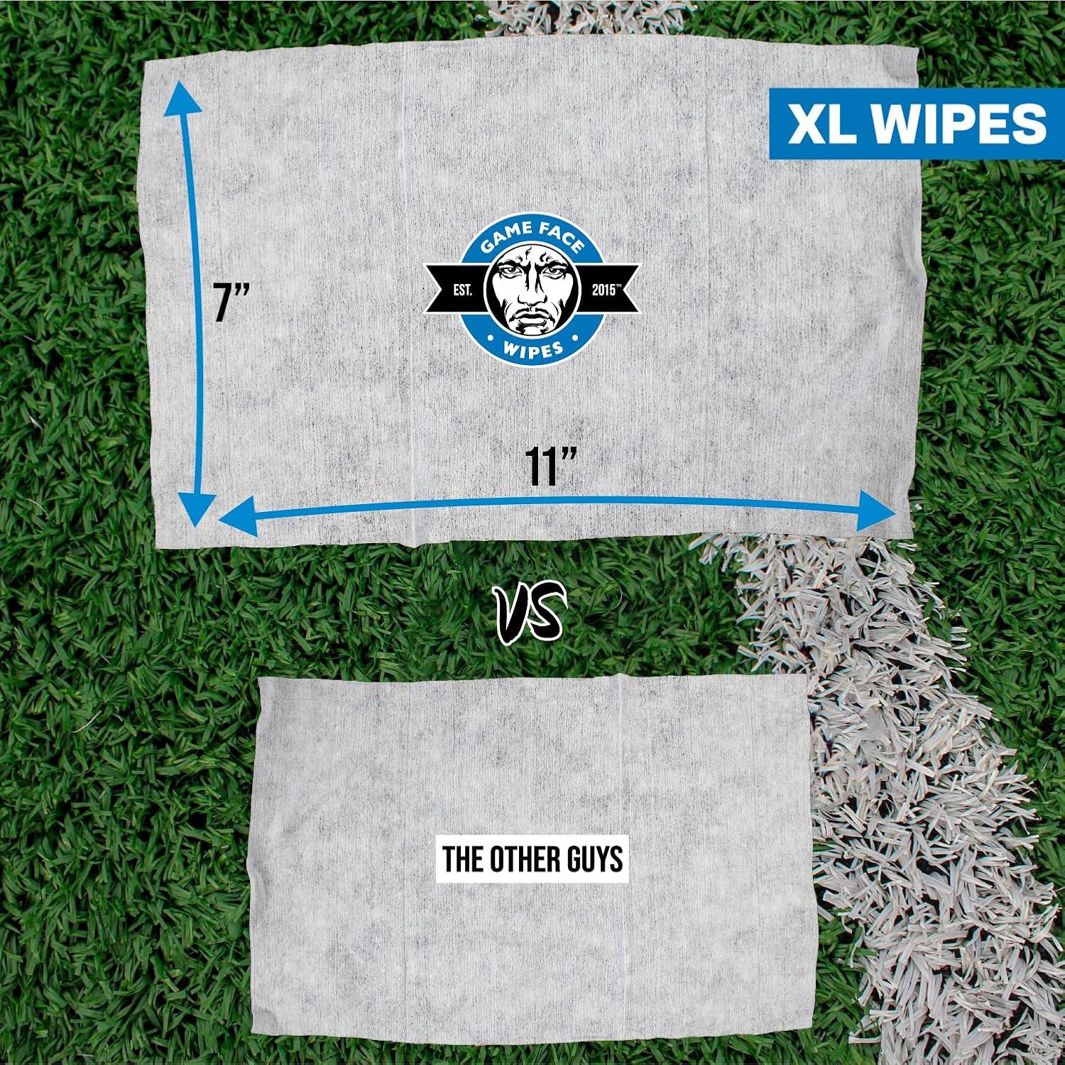 Toallitas Limpiadoras Game Face XL 25 Unidades 100% Compostables