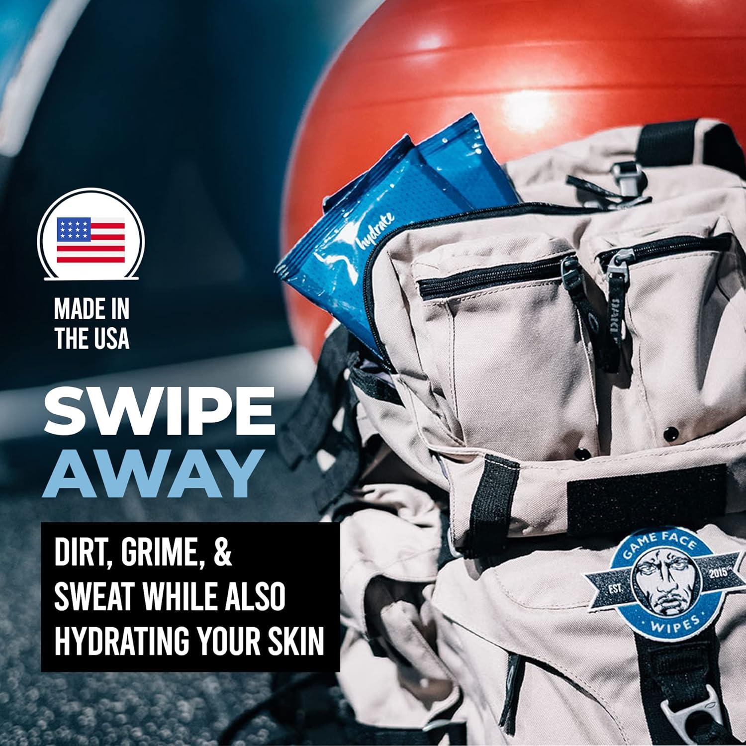 Toallitas Limpiadoras Game Face XL 25 Unidades 100% Compostables