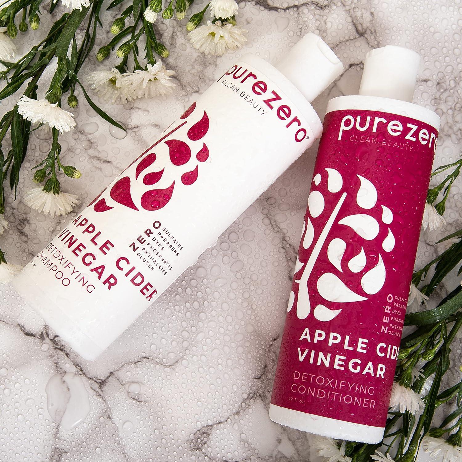 Champú Desintoxicante Purezero Vinagre de Sidra 340g - Vegano