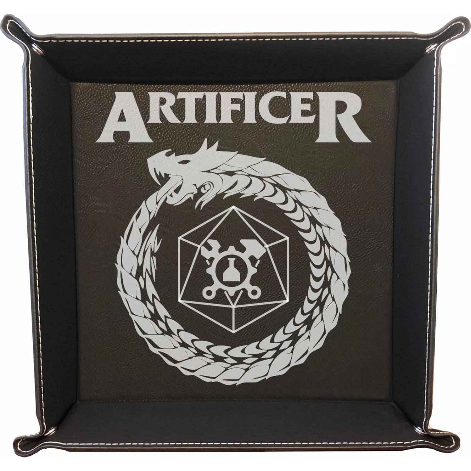 Bandeja de Dados Plegable PrecisionNC Cuero Sintético Negro