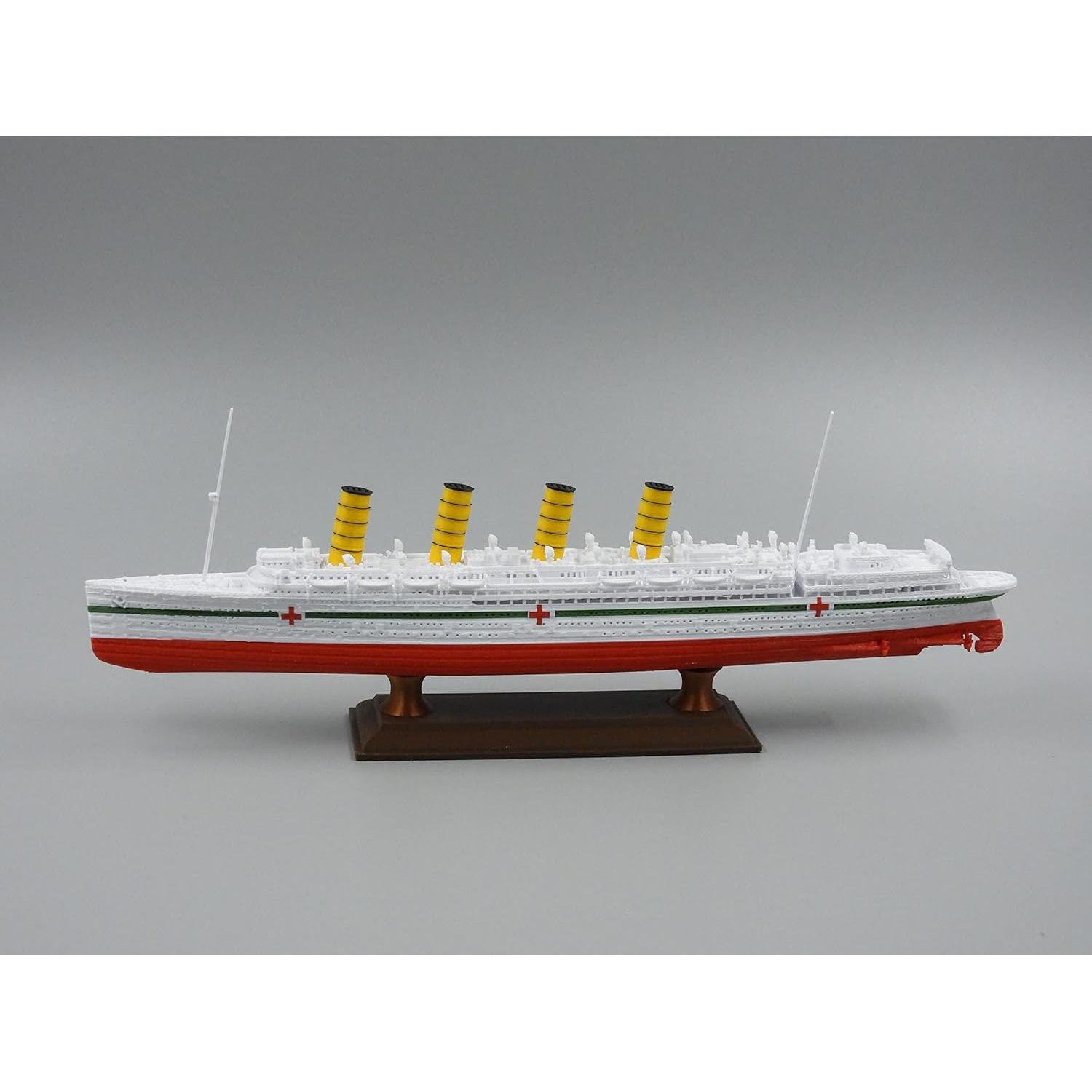 Modelo de barco 30.48 cm HMHS Mauretania con soporte