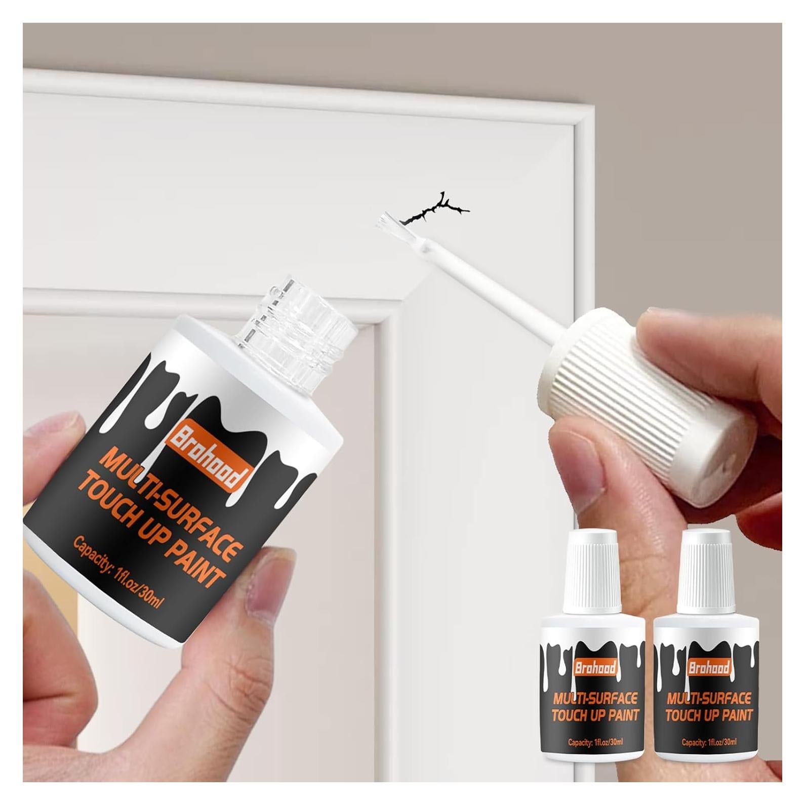 Pintura de Retoque Brohood Blanca Semibrillante 2x59ml