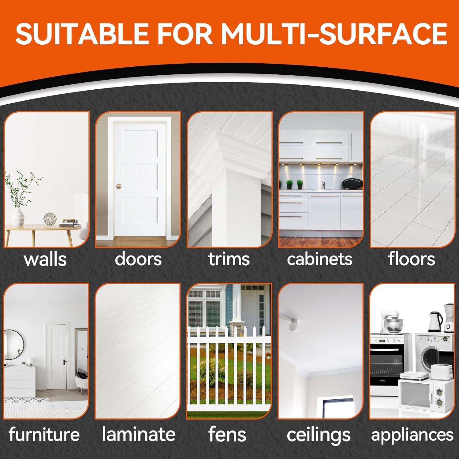 Pintura de Retoque Brohood Blanca Semibrillante 2x59ml