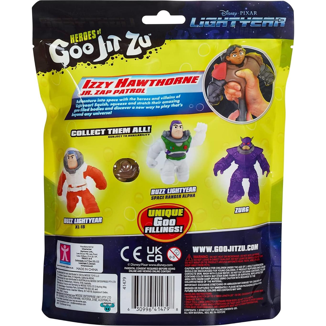 Héroe Goo Jit Zu Disney Pixar Lightyear Izzy Hawthorne 12 cm