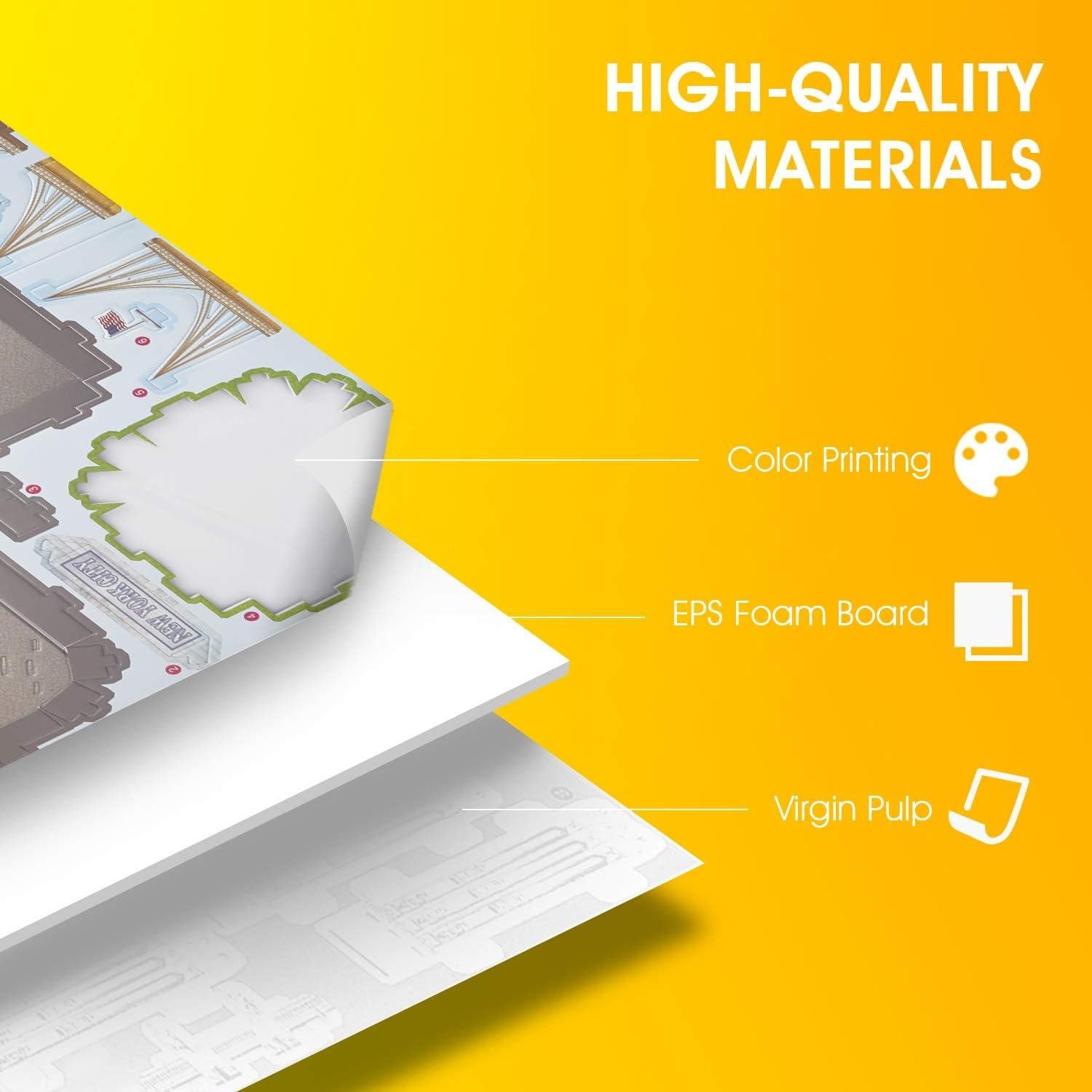 Rompecabezas 3D CubicFun Nueva York 123 Piezas para Niños 8+